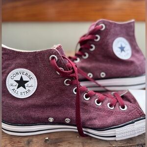 Converse Chuck Taylor All Star High 'Dark Burgundy' (SKU: 164448F)